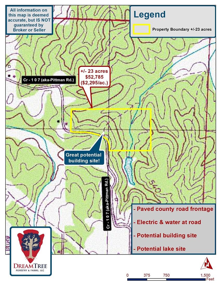 topo 23 ac. lot B FOW102 Seven Mile Creek Tract.jpg